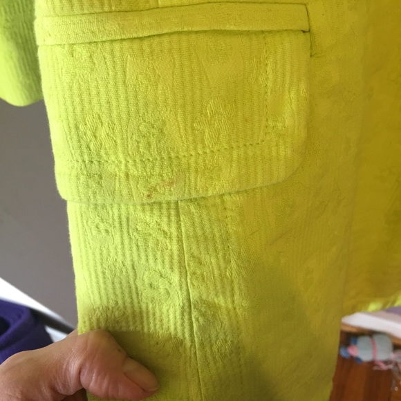 MARC BY MARC JACOBS VINTAGE BRIGHT YELLOW JACKET - Picture 9 of 12